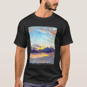 T-shirt Nuages au coucher du soleil John Constable Romanti