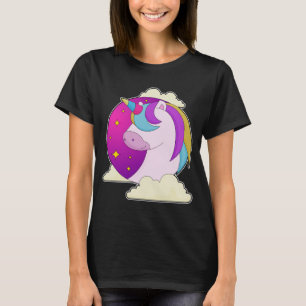 T-shirt Nuages d'étoiles Unicorn
