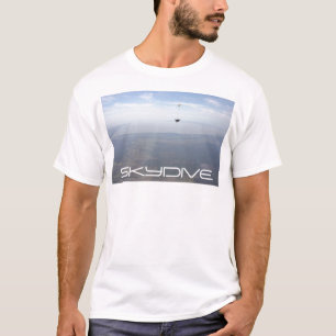 T-shirt nuages skydive de parachute de parachutisme