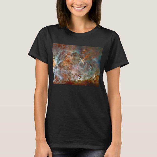 T-shirt Nuages sombres de Carina Nebula Hubble Space (Devant)