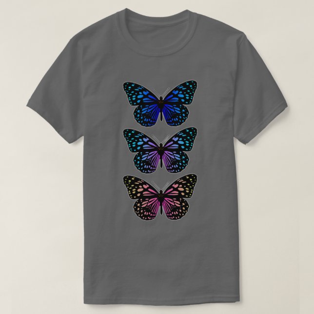 T-shirt Nuances de papillon (Design devant)