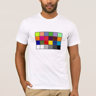 T-shirt Nuancier blanc d'équilibre