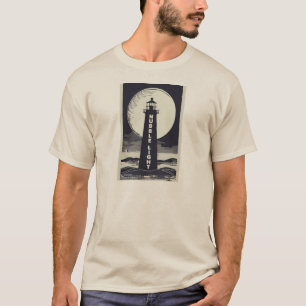 T-shirt Nubble Light Maine Phare Lune