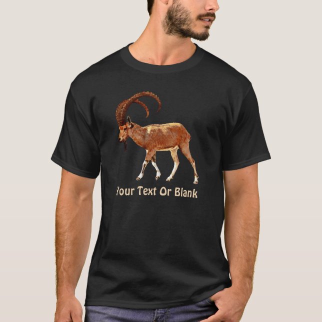 T-shirt Nubian Ibex - Ein Gedi (Devant)