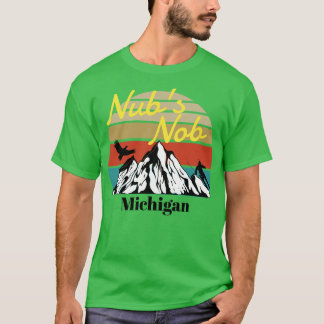 T-shirt Nubs Nob ski Michigan 1