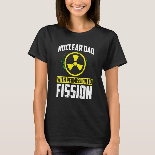 T-shirt Nuclear Engineer Engineers Student Nuclear Technic (Devant)