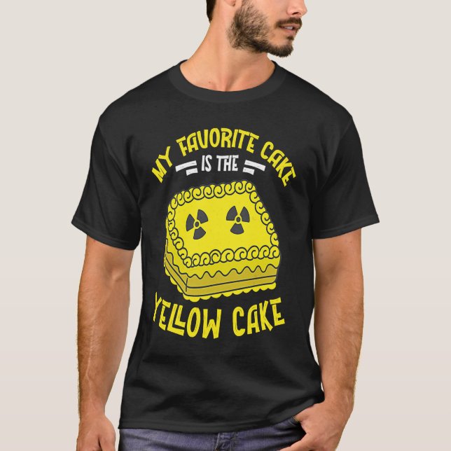T-shirt Nuclear Engineer The Yellowcake  Radiation (Devant)