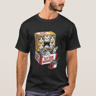 T-shirt Nuggets de chaton amoureux des chats Nuggets de p