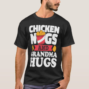 T-shirt Nuggets De Poulet Et Câlins De Mamie Nugget De Po