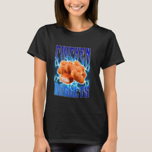 T-shirt Nuggets de Poulet Heavy Metal - Drôle de Nugget de