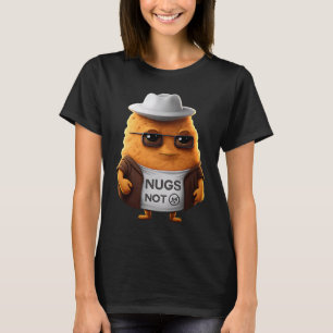 T-shirt Nuggets de poulet Nugs Pas