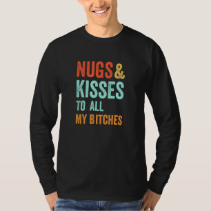 T-shirt Nugs Et Baisers À Tous Mes B Pouces Vintages
