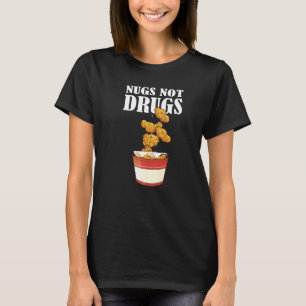 T-shirt Nugs Not Drugs Costume de Nugget de Poulet 2