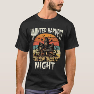 T-shirt Nuit de citrouille hantée d'Halloween