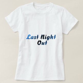 T-shirt Nuit dernière (bleu)
