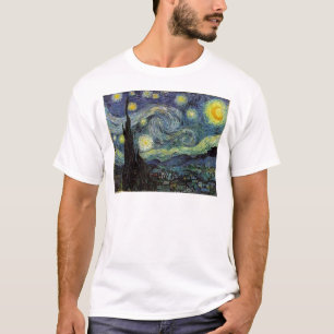 T-shirt nuit étoilée,1889,Vincent van Gogh