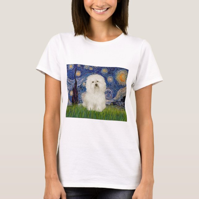 T-shirt Nuit étoilée - Bologne 1 (Devant)