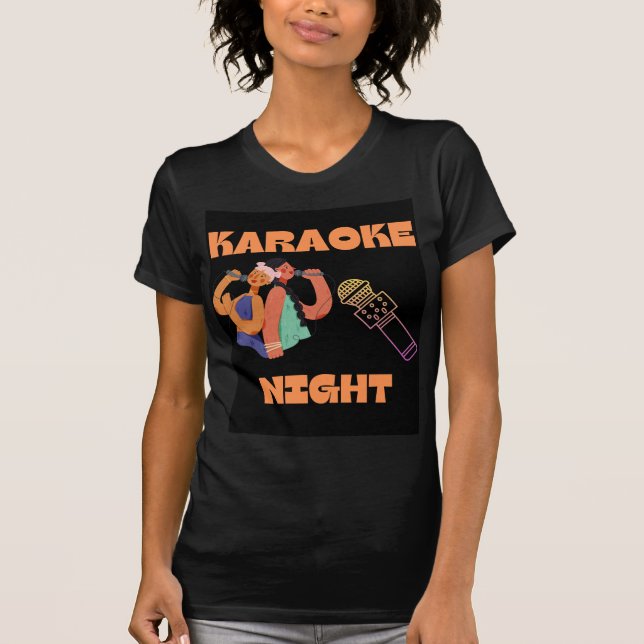 T-shirt Nuit karaoké (Devant)