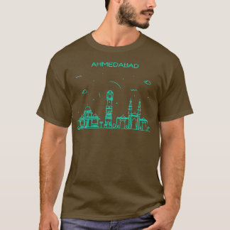 T-shirt Nuit urbaine Ahmedabad