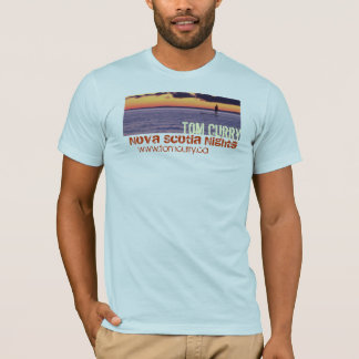 T-shirt Nuits de la Nouvelle-Écosse de ~ de cari de Tom