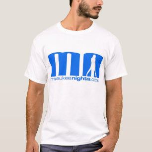 T-shirt Nuits de Milwaukee bleues