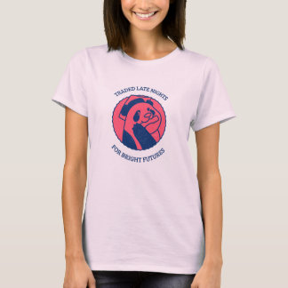 T-shirt Nuits TARDIVES Échangées Pour Un Avenir Lumineux L