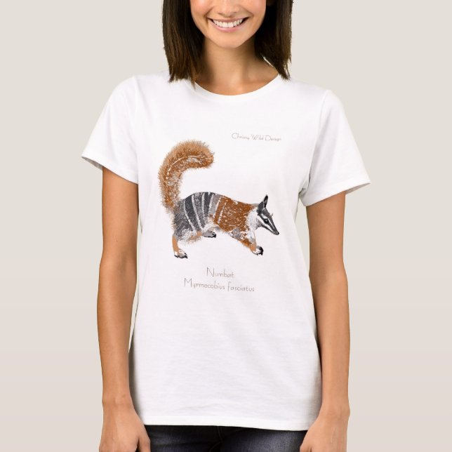 T-shirt Numbat (Myrmecobius fasciatus) (Devant)