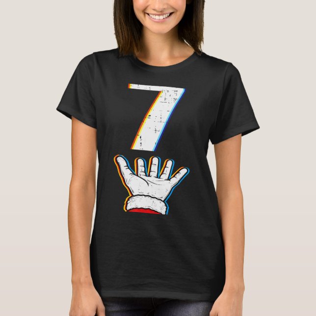 T-shirt Number 7 Matching 67 Meme Christmas Pajamas Men Wo (Devant)