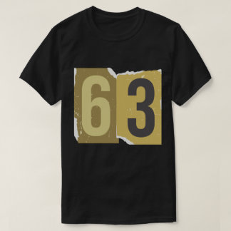 T-shirt Number Magazine Ransom 63