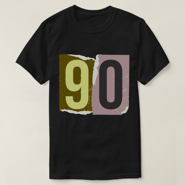 T-shirt Number Magazine Ransom 90 (Design devant)