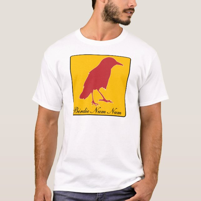 T-shirt numérique numérique de birdie (Devant)