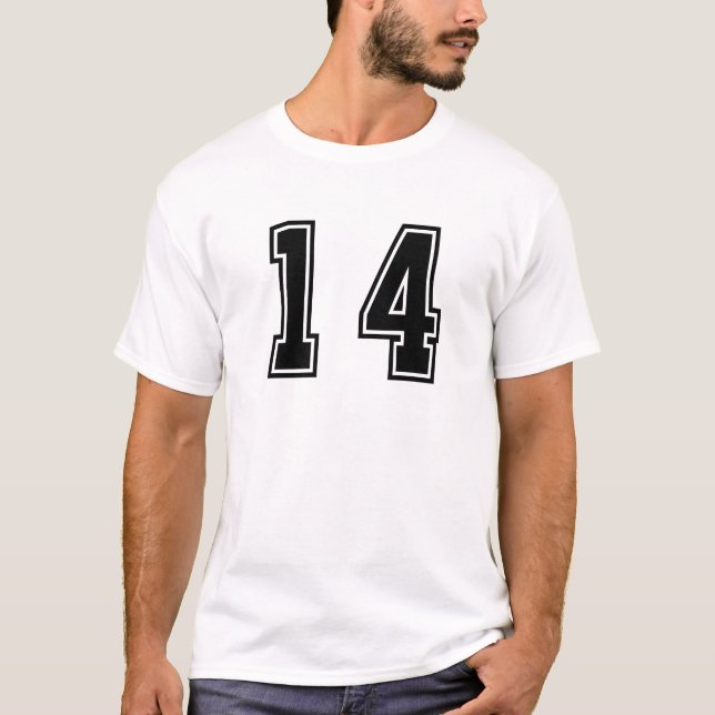T-shirt Numéro 14 (Devant)