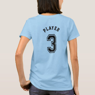 T-shirt Numéro 3 Sports Jersey