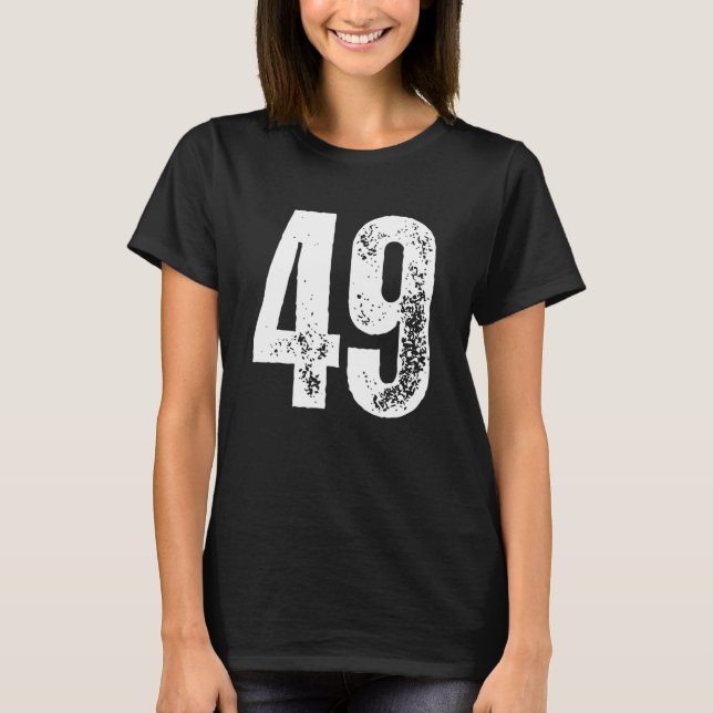 T-shirt Numéro 49 (Devant)