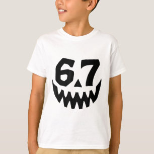 T-shirt Numéro 67 Correspondant Six Sept 6 7 Mème 6 7 Hall