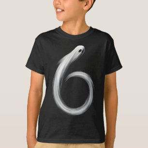 T-shirt Numéro 6 Fantôme Drôle Six Sept 67 Halloween Meme 