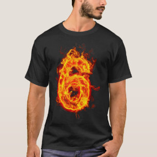 T-shirt Numéro 6 Fire Ice Numéro Six Sept Mème 67 Alpha S