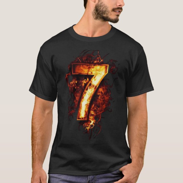 T-shirt Numéro 7 (Devant)
