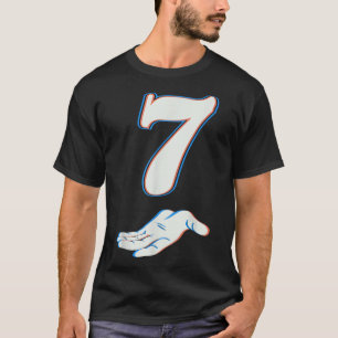 T-shirt Numéro 7 Correspondant 67 Six Sept Mème Couple Hal