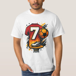 T-shirt Numéro 7 Football Tee - Bold Jersey Vibes Shirt