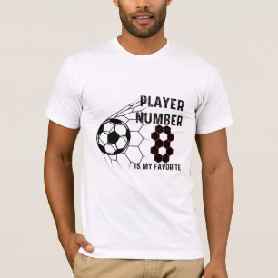 T-shirt Numéro 8 Grèves : Le choix du sportif