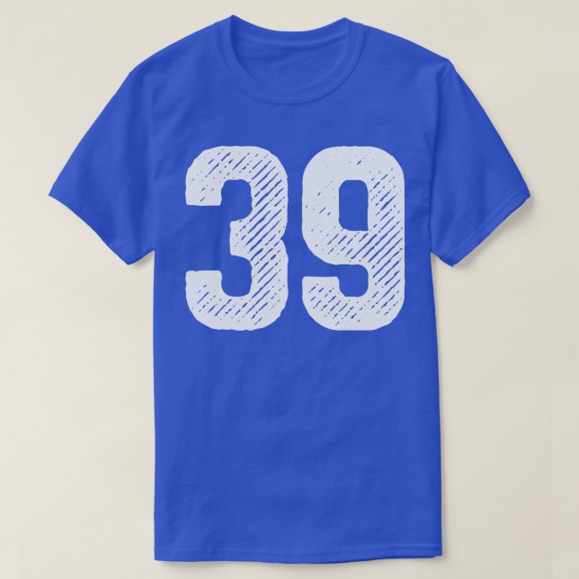 T-shirt Numéro brut 39 1 (Design devant)