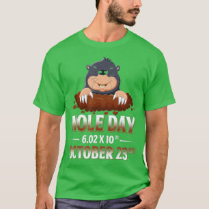 T-shirt Numéro d'Avogadros du 23 octobre du Mole Day