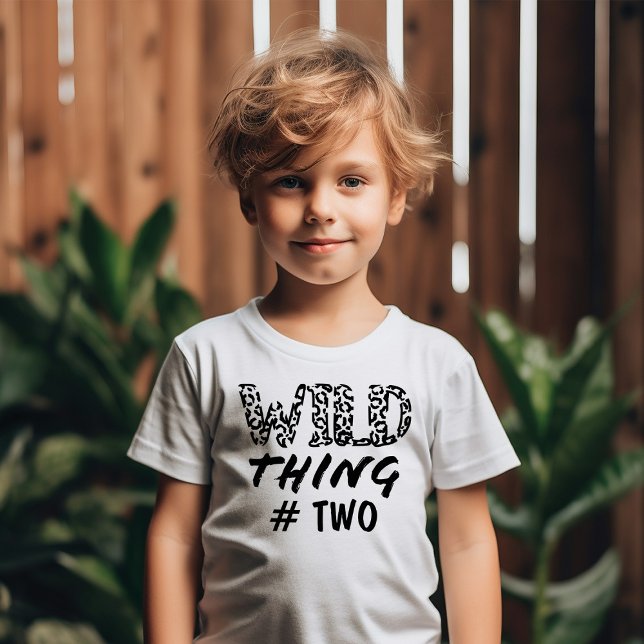 T-shirt Numéro de la chose sauvage Citer un Empreinte de l (Créateur téléchargé)