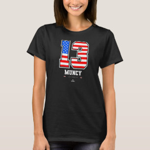 T-shirt Numéro d'indicateur Max Muncy Us