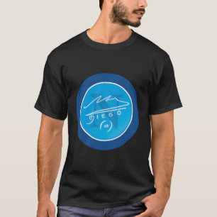 T-shirt Numéro Dix Naples Italien de football équipe Fan T