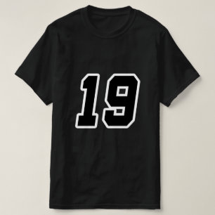 T-shirt Numéro Dix-neuf 19