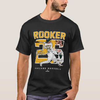 T-shirt Numéro Et Portrait Brent Rooker Oakland
