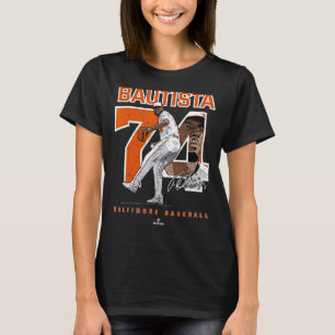 T-shirt Numéro et Portrait Felix Bautista Baltimore MLBPA