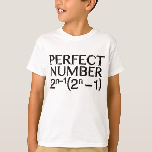 T-SHIRT NUMÉRO_PERFECT (Devant)